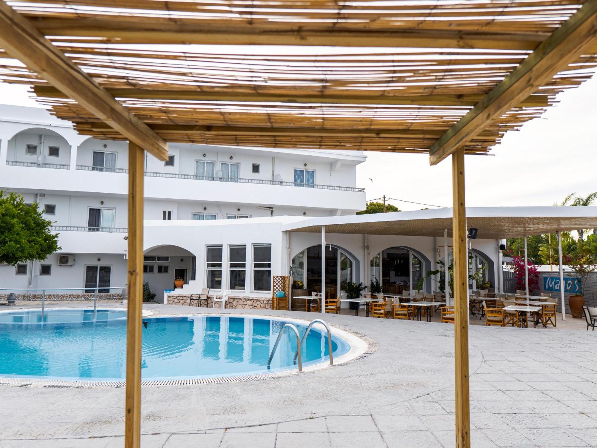 Manos Pension Φαληράκι Εξωτερικό φωτογραφία